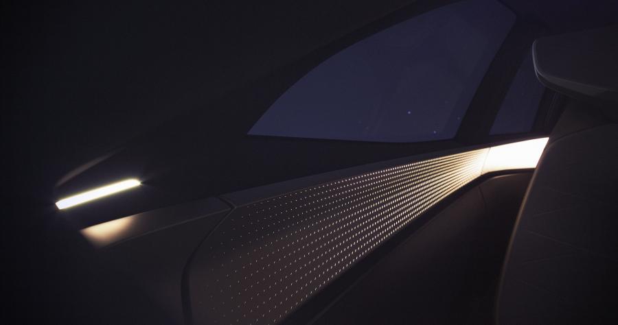 Детали интерьера Volkswagen I.D. Roomzz 2019 года  (фото 5 из 52)